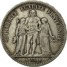 Coin, France, Hercule, 5 Francs, 1870, Paris, EF(40-45), Silver, KM:820.1