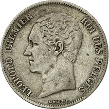 Munten, België, Leopold I, 2-1/2 Francs, 1849, ZF, Zilver, KM:11
