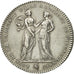 Francia, Token, Masonic, Loge De Valenciennes, Politics, Society, War, D.V.