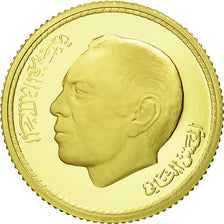 Monnaie, Maroc, al-Hassan II, 250 Dirhams, 1977, FDC, Or, KM:66