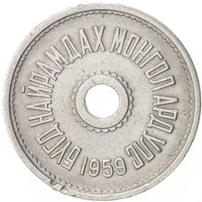 Mongolia, 2 Mongo, 1959, KM:22