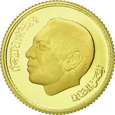 Coin, Morocco, al-Hassan II, 250 Dirhams, 1976, MS(65-70), Gold, KM:66