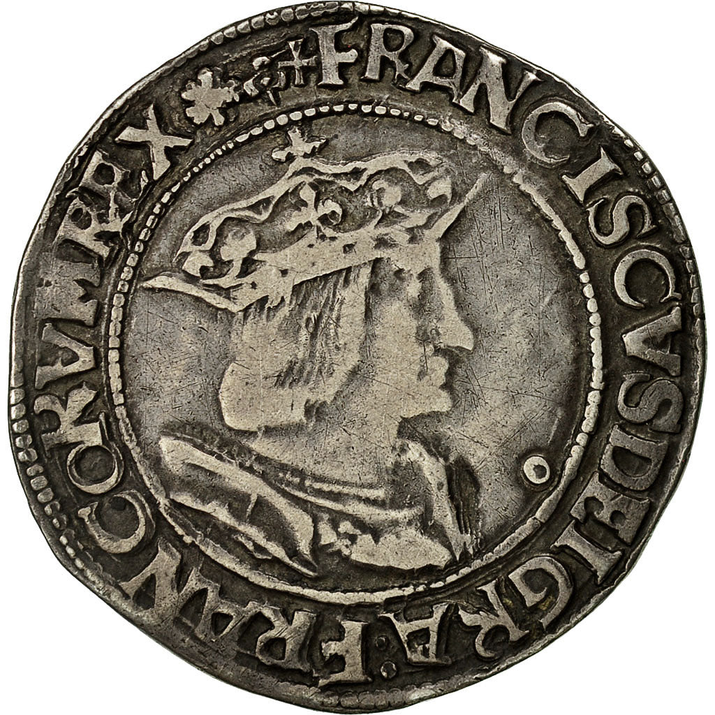 Coin, France, Teston, Lyons, EF(40-45), Silver, Duplessy:810