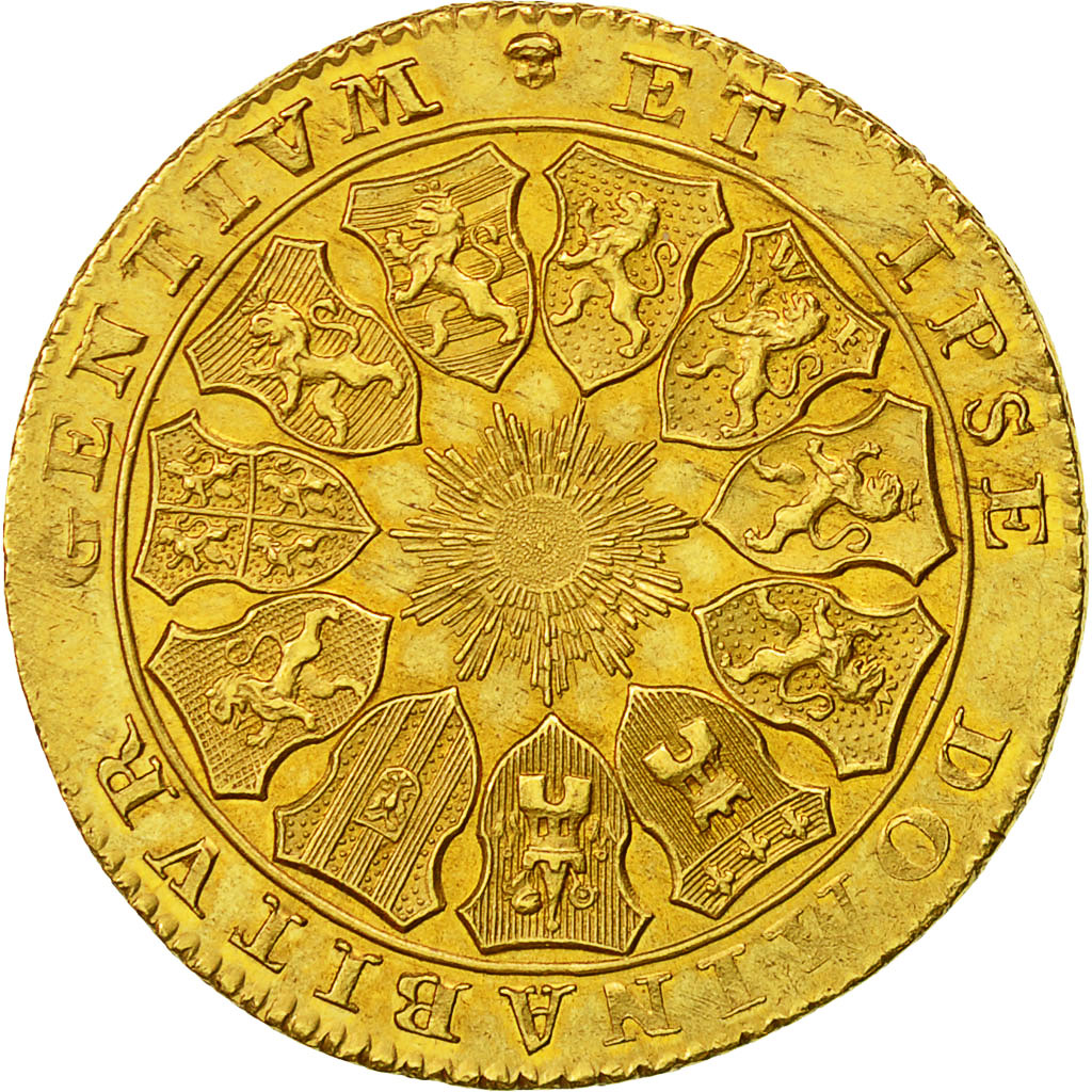 Coin, AUSTRIAN NETHERLANDS, 14 Florins, 14 Guldens, 1790, Brussels, AU(55-58)
