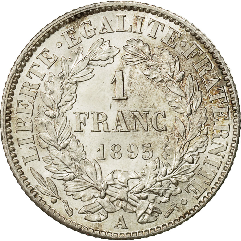 Monnaie, France, Cérès, Franc, 1895, Paris, SPL, Argent, KM:822.1