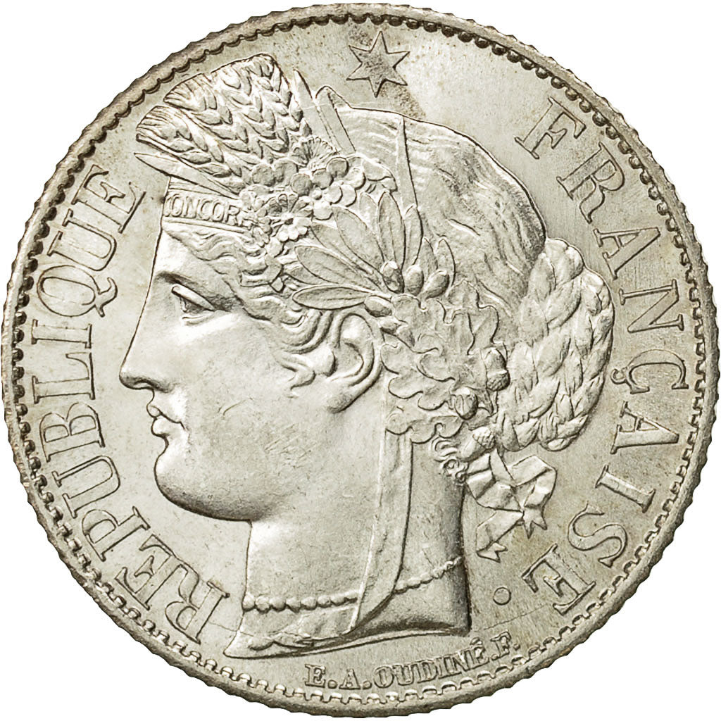 Monnaie, France, Cérès, Franc, 1895, Paris, SPL, Argent, KM:822.1