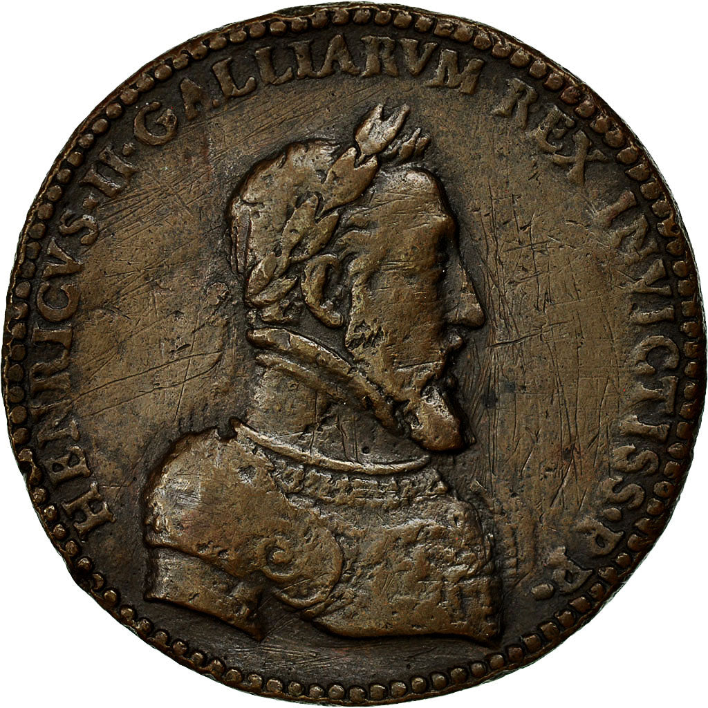 France, Medal, Royal, Restoration of the Republic of Siena, Henry II, 1552