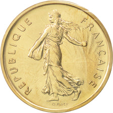 Munten, Frankrijk, 5 Francs, 1972, FDC, Goud, KM:P457, Gadoury:154.P3