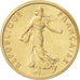 Munten, Frankrijk, 1/2 Franc, 1972, FDC, Goud, KM:P451, Gadoury:91.P3