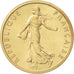 Coin, France, 1/2 Franc, 1972, MS(65-70), Gold, KM:P451, Gadoury:91.P3