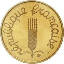 Coin, France, Centime, 1972, MS(65-70), Gold, KM:P439, Gadoury:4.P3