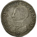 Moneda, Francia, Charles IX, Charles IX, Teston, 1562, Toulouse, MBC+, Plata