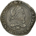 Coin, France, Henri III, Henri III, Franc au Col Fraisé, 1579, Toulouse