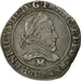 Munten, Frankrijk, Henri III, Henri III, Franc au Col Fraisé, 1579, Toulouse