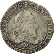 Munten, Frankrijk, Henri III, Henri III, Franc au Col Fraisé, 1581, Toulouse