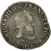Moneta, Francia, Henri III, Henri III, Franc au Col Fraisé, 1582, Toulouse, BB