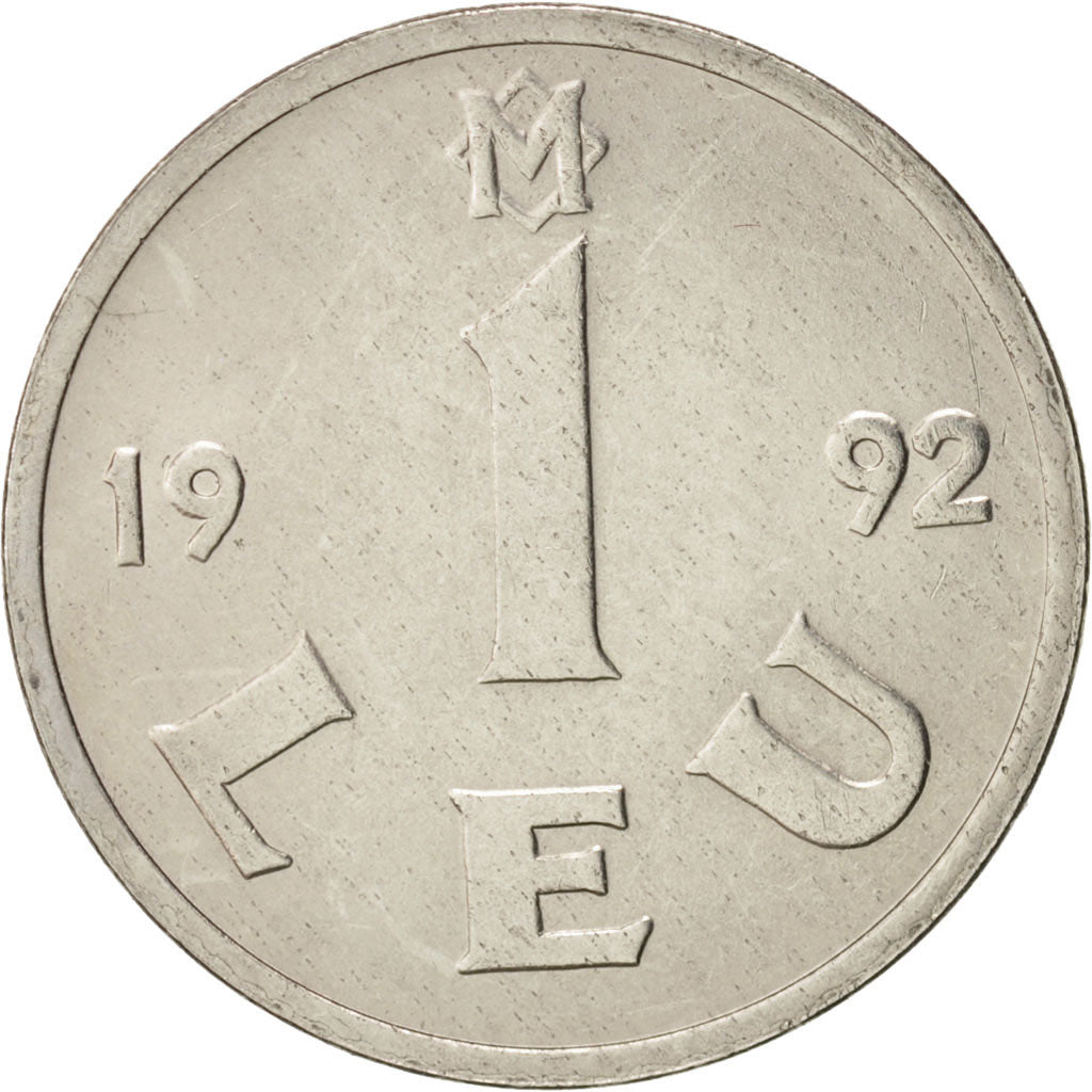 Moldova, Leu, 1992, KM:5