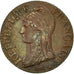 Coin, France, Dupré, Decime, 1795, Paris, AU(50-53), Bronze, KM:636.1
