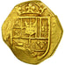 Spain, Philip II, 4 Escudos, VF(30-35), Gold