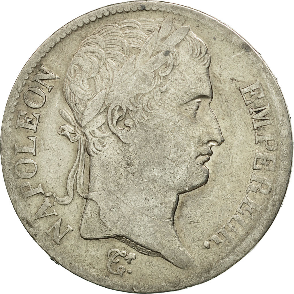 France, Napoléon I, 5 Francs, 1811, Paris, TB+, Argent, KM:694.1, Gadoury:584