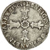 Moneda, Francia, Henri IV, Henri IV, Quart Ecu, 1603, Toulouse, MBC, Plata