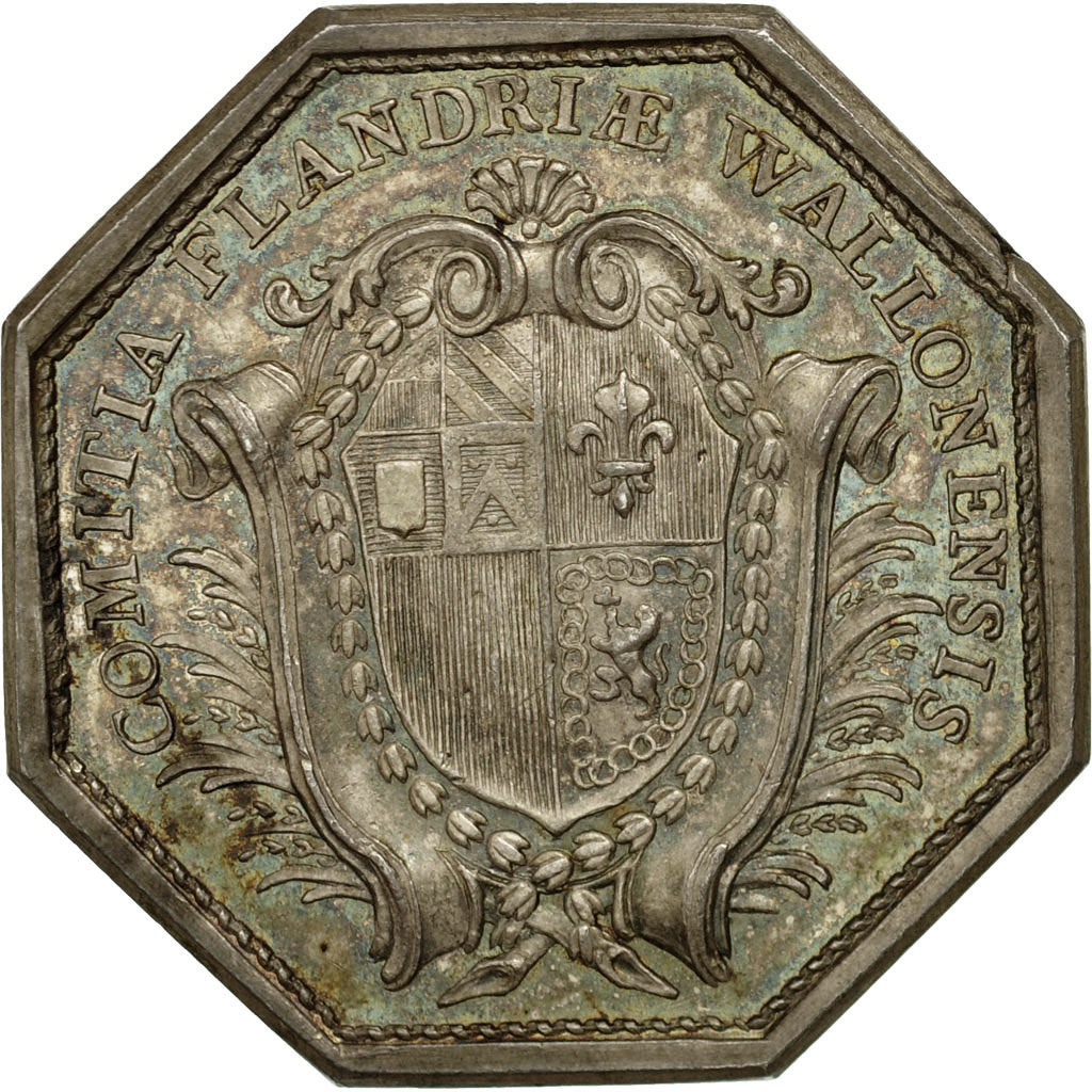 France, Jeton, Royal, Les Etats de La Flandre Walonne, Louis XVI, History, 1778
