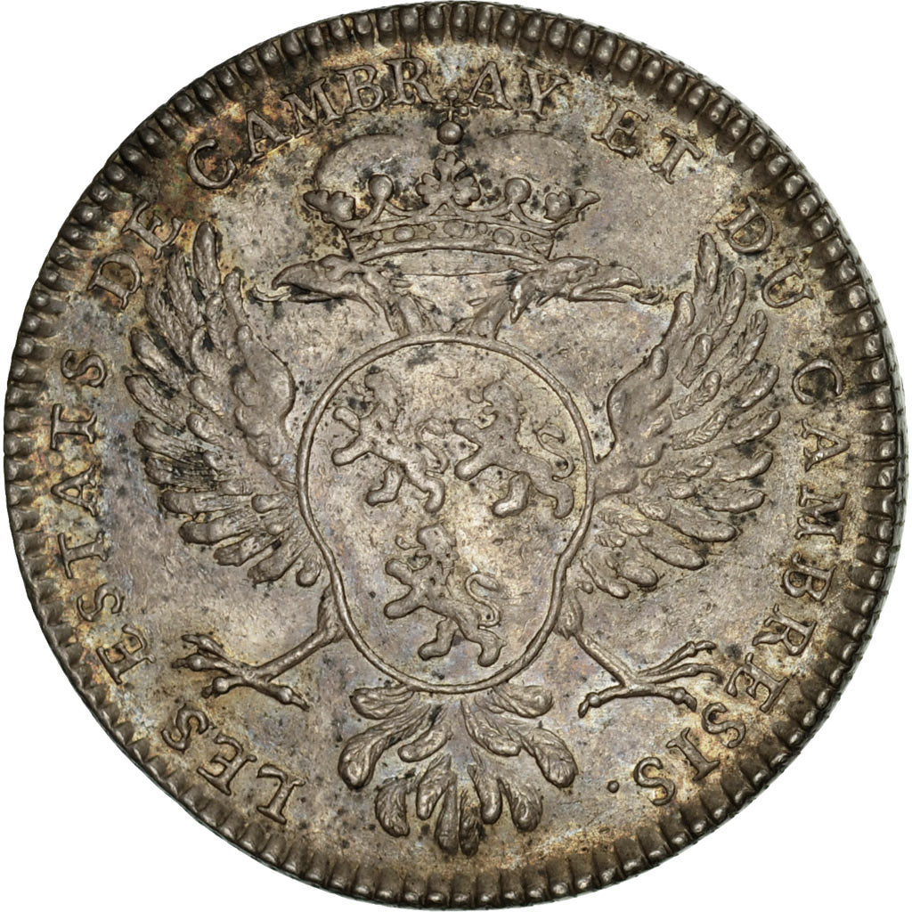 France, Jeton, Royal, Louis XV, États de Cambray et du Cambrésis, Louis XV