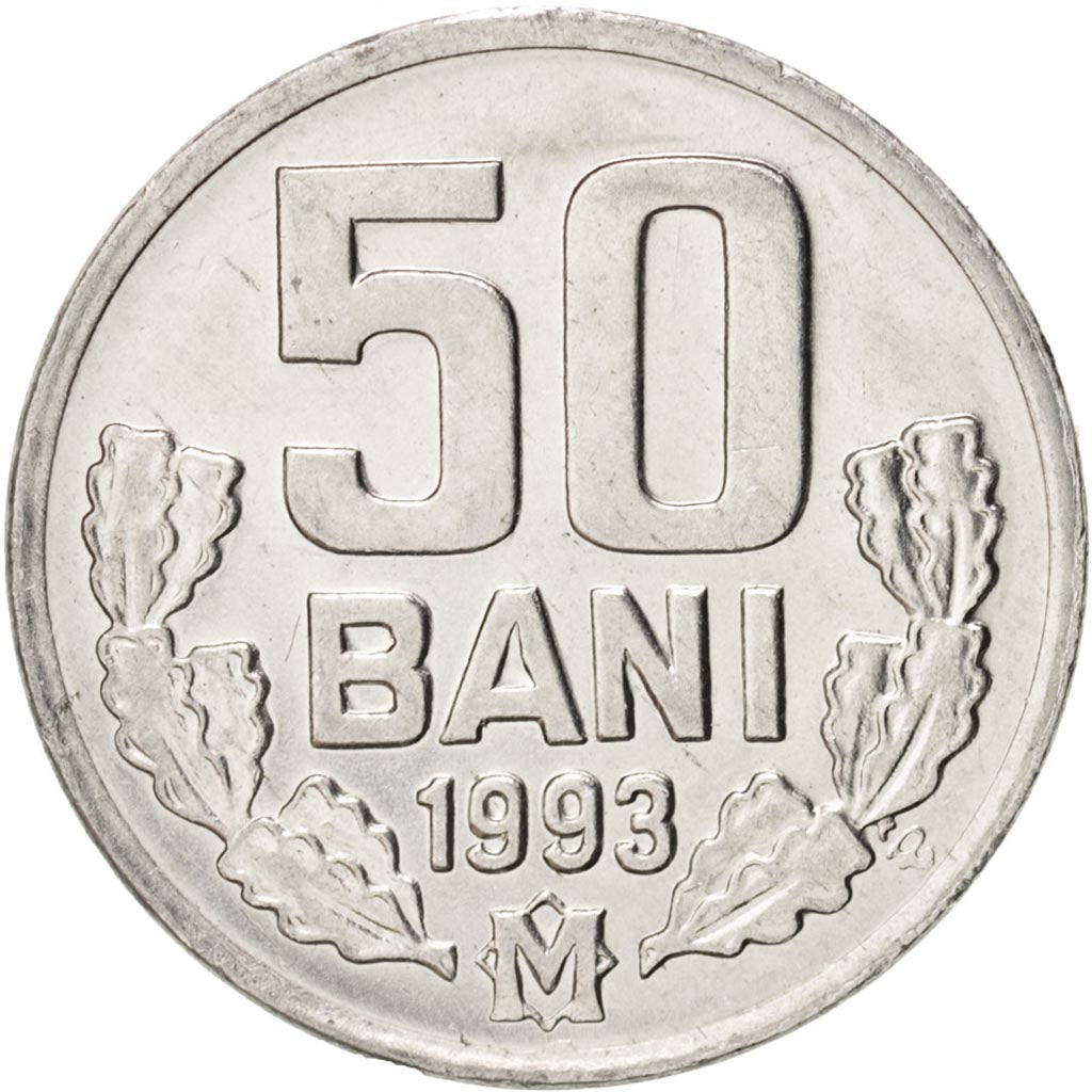 Moldova, 50 Bani, 1993, KM:4