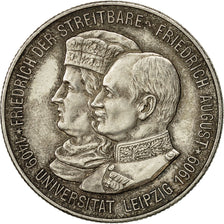 Coin, German States, SAXONY-ALBERTINE, Friedrich August III, 2 Mark, 1909