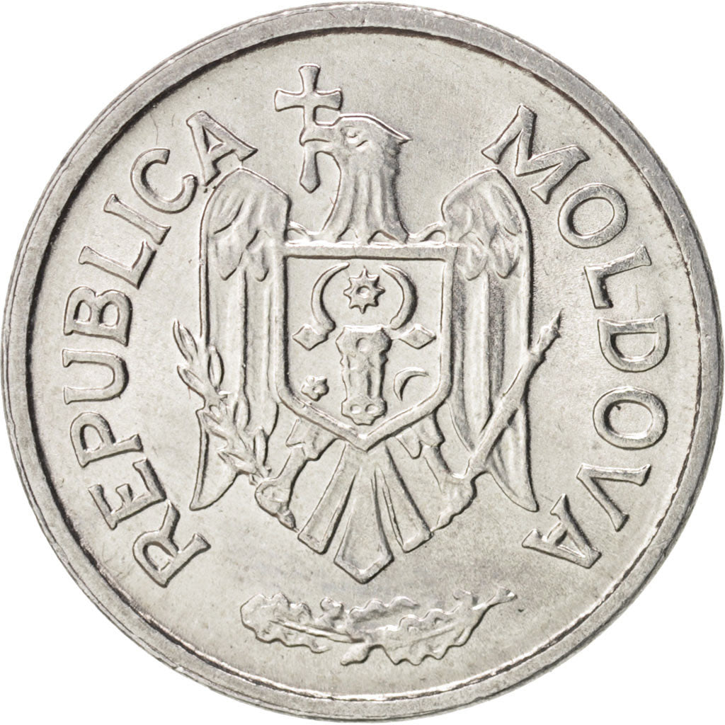 Moldova, 25 Bani, 1993, KM:3