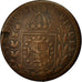 Brazil, Pedro I, 80 Reis, 1829, Bahia, VF(20-25), Copper, KM:366.2