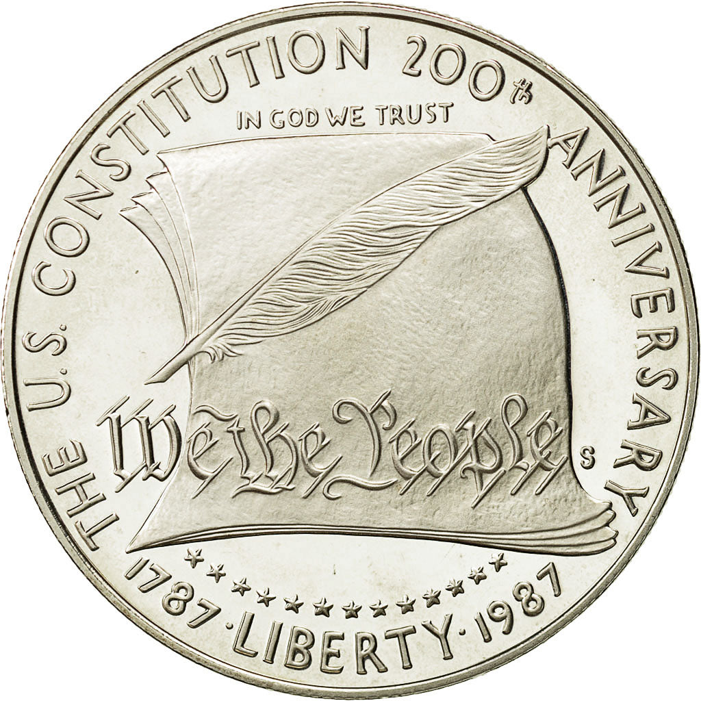 Coin, United States, Dollar, 1987, U.S. Mint, San Francisco, MS(65-70), Silver