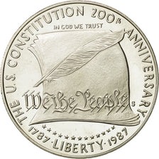 Coin, United States, Dollar, 1987, U.S. Mint, San Francisco, MS(65-70), Silver
