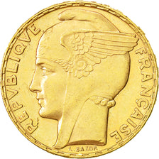 Coin, France, Bazor, 100 Francs, 1935, Paris, MS(60-62), Gold, KM:880
