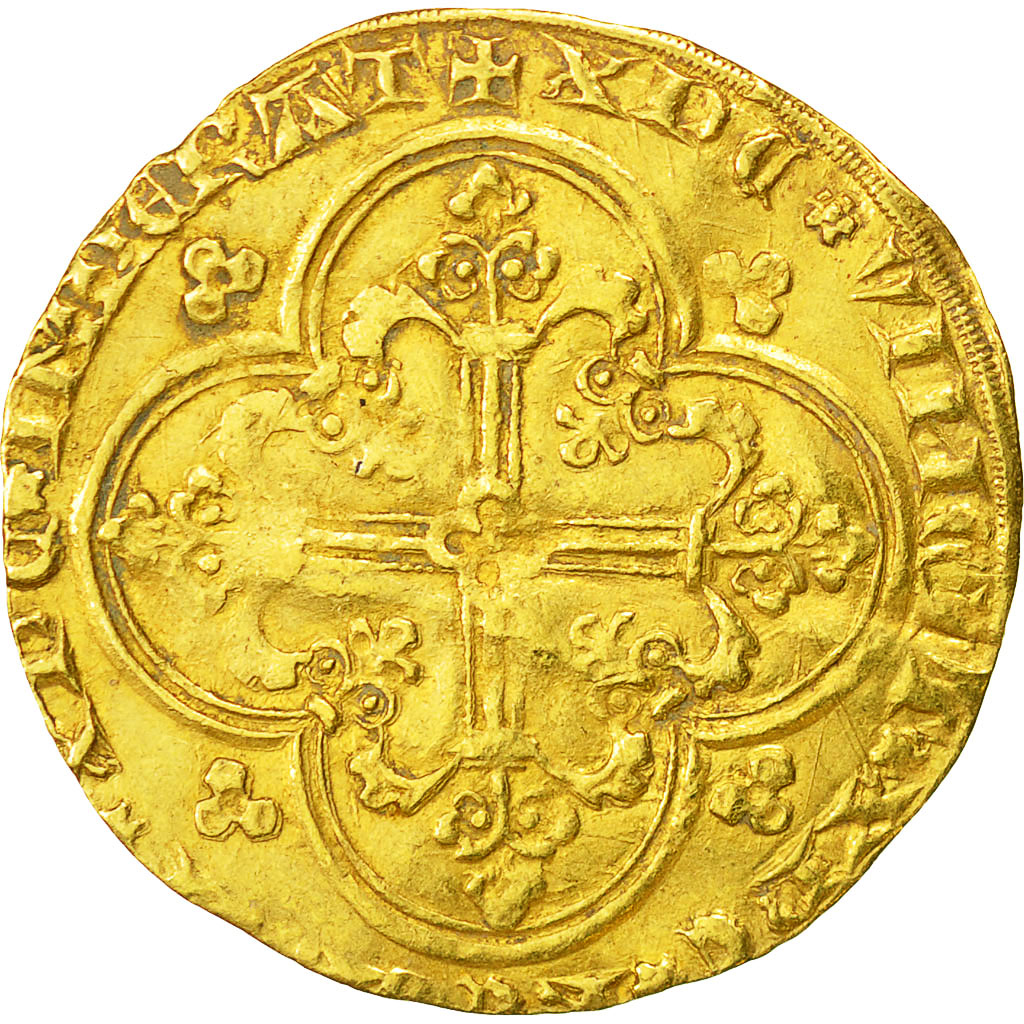 Coin, France, Franc à cheval, EF(40-45), Gold, Duplessy:294