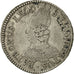 LIEGE, Escalin, 6 Sols, 1784, Liege, EF(40-45), Silver, KM:175