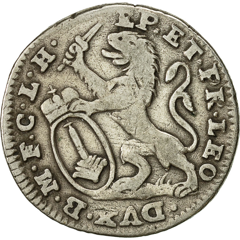Coin, LIEGE, John Theodore, Escalin, 6 Sols, 1753, Liege, VF(30-35), Silver