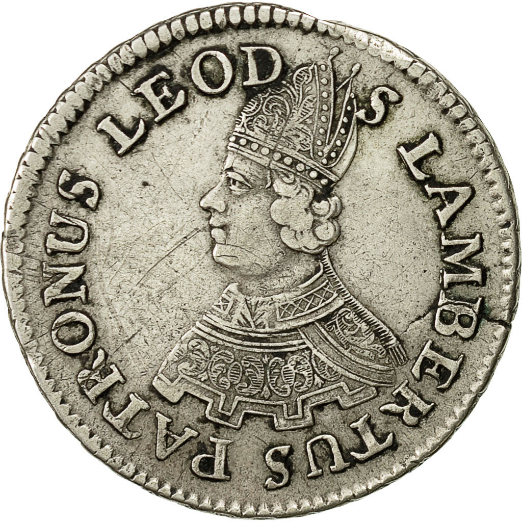 LIEGE, Escalin, 6 Sols, 1771, Liege, EF(40-45), Silver, KM:173