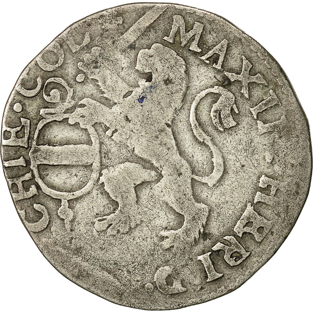 Coin, LIEGE, Maximilian Henry, Escalin, 1656, Liege, VF(30-35), Silver, KM:76