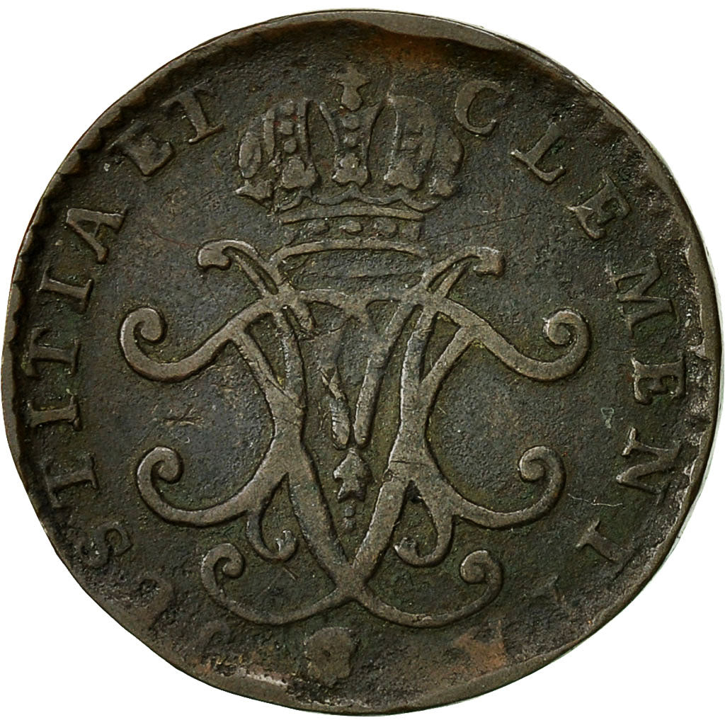 Moneta, Lussemburgo, Maria Theresa, Liard, 1759, Brussels, MB+, Rame, KM:3