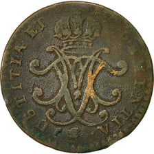 Luxembourg, Maria Theresa, Liard, 1759, Brussels, VF(20-25), Copper, KM:3