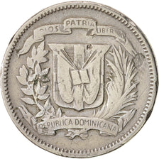 Monnaie, Dominican Republic, 5 Centavos, 1961, TB, Copper-nickel, KM:18