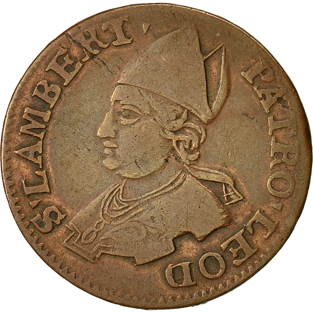 LIEGE, Liard, 1688, Liege, EF(40-45), Copper, KM:95