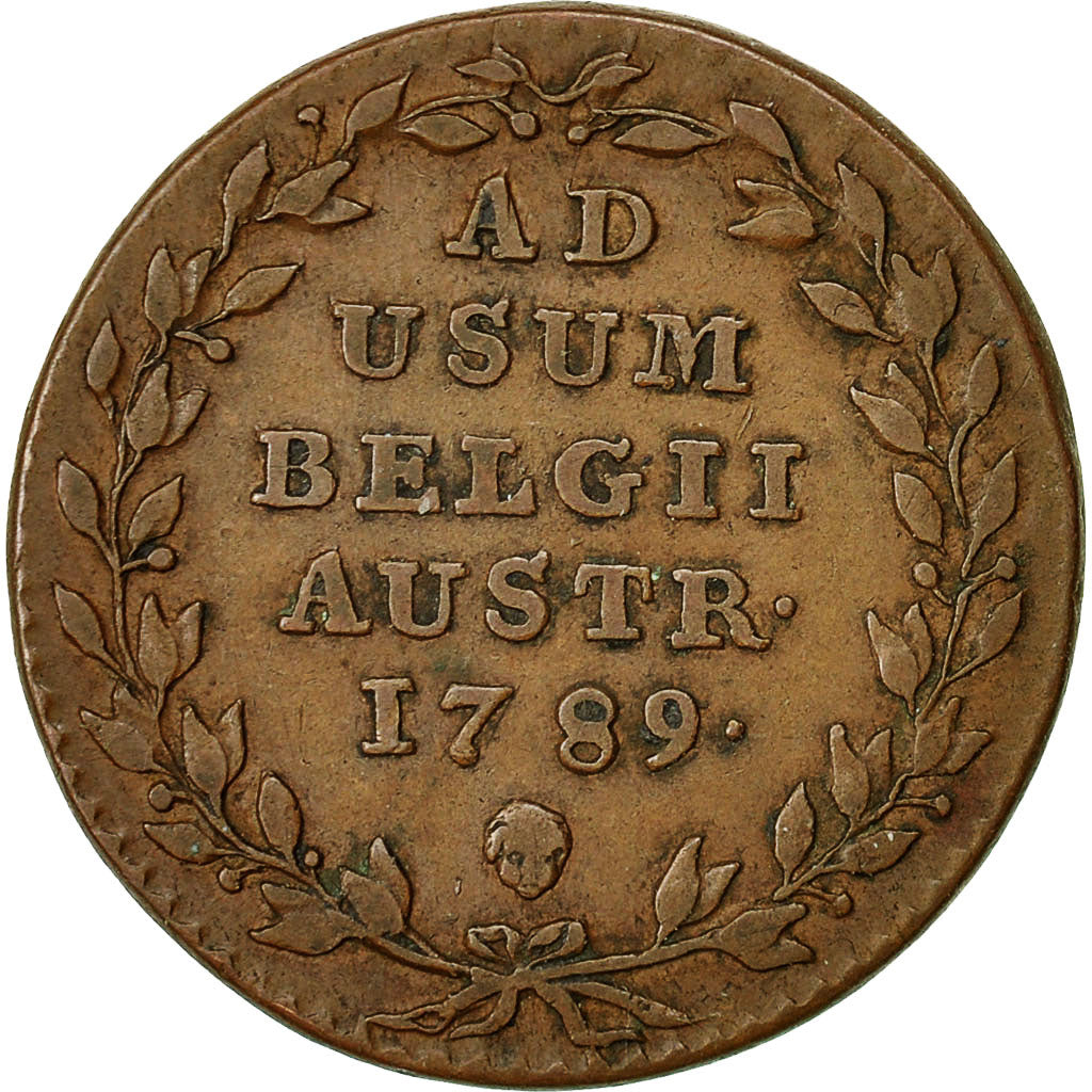 Coin, AUSTRIAN NETHERLANDS, Joseph II, 2 Liards, 2 Oorden, 1789, Brussels