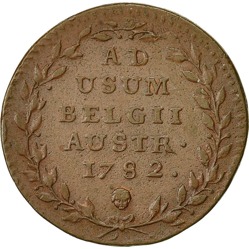 Coin, AUSTRIAN NETHERLANDS, Joseph II, 2 Liards, 2 Oorden, 1782, Brussels