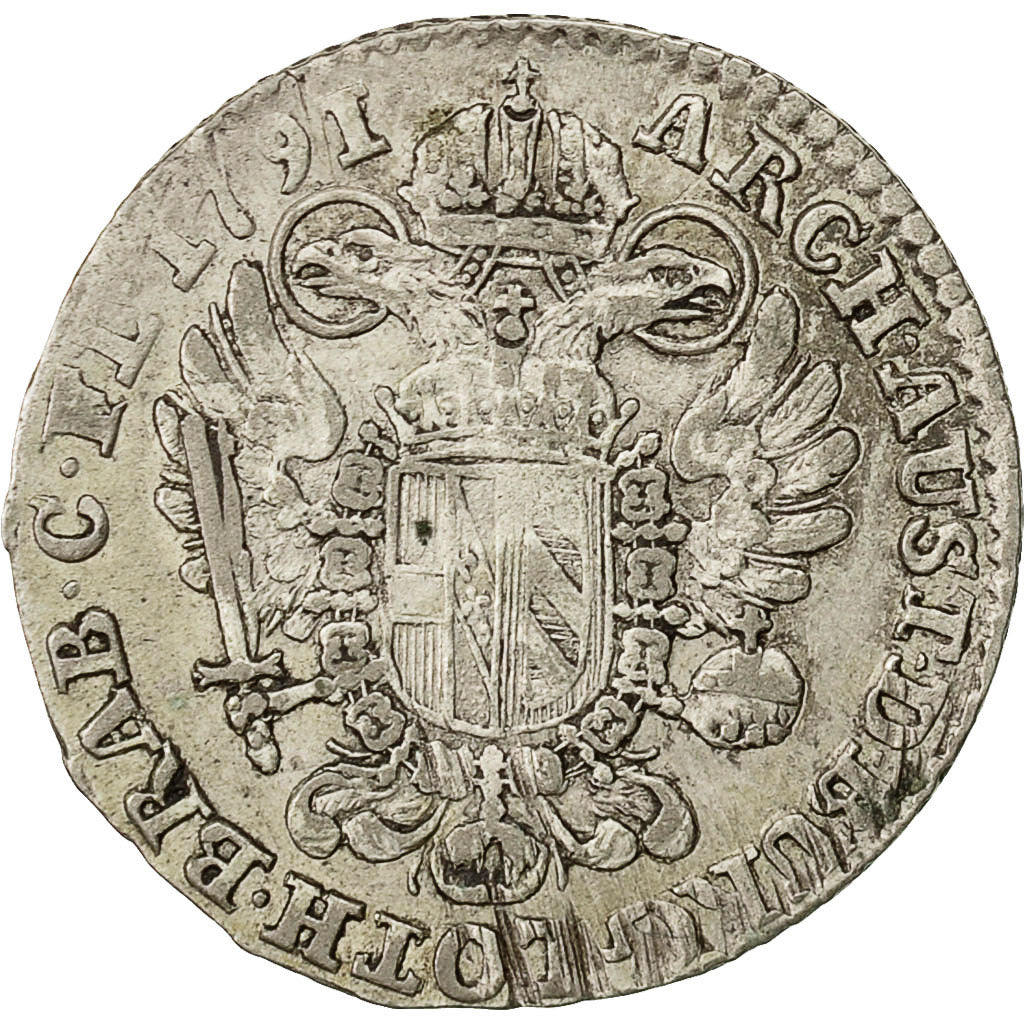 Coin, AUSTRIAN NETHERLANDS, Leopold II, 14 Liards, 14 Oorden, 1791, Brussels