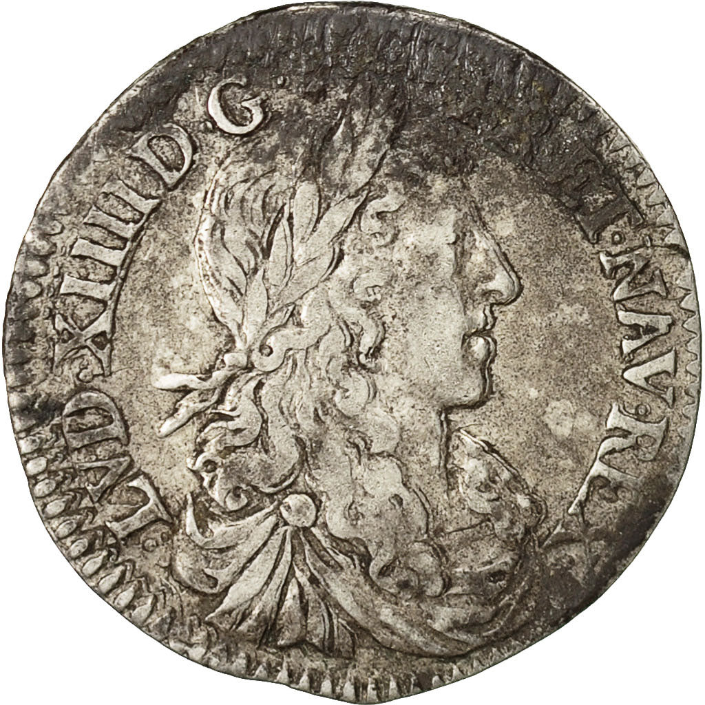 Moneda, Francia, Louis XIV, 1/12 Écu au buste juvénile, 1/12 ECU, 10 Sols