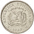 Moneda, República Dominicana, 5 Centavos, 1989, FDC, Níquel recubierto de