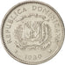 Moneta, Repubblica domenicana, 5 Centavos, 1989, FDC, Acciaio ricoperto in
