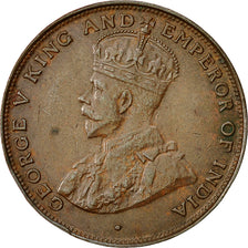 Coin, Hong Kong, George V, Cent, 1924, AU(50-53), Bronze, KM:16